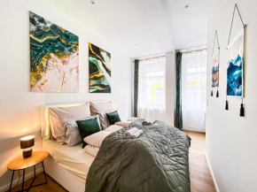 Freundliche Ferienwohnung mit Regendusche, Küche, Waschmaschine&Trockner, TV, WLAN